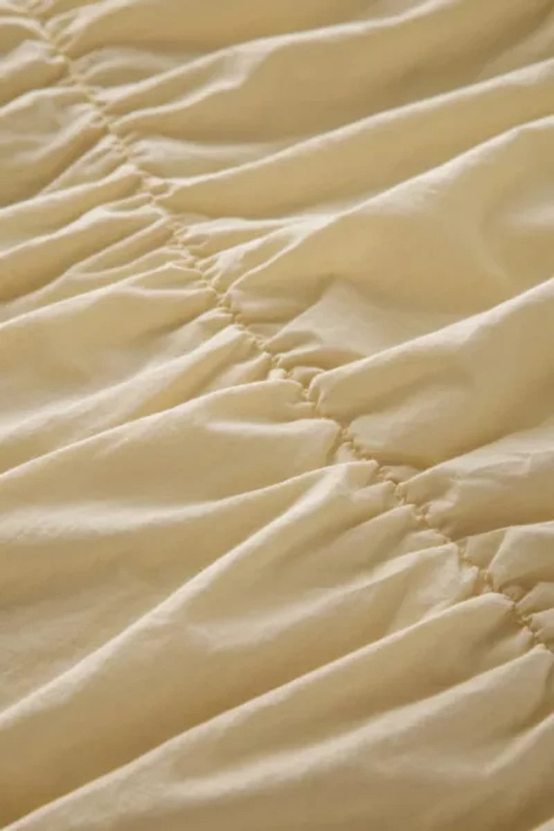 Crunchie Solid Yellow -Duvet Cover(single size only)