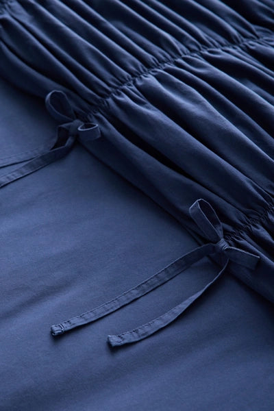 Crunchie Solid Navy Blue Blue -Duvet Cover(single size only)