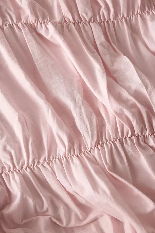 Crunchie Solid Pink Light -Duvet Cover(single size only)