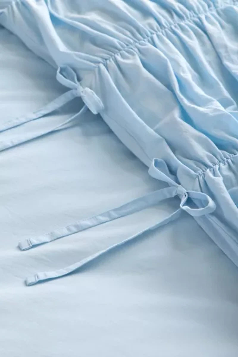 Crunchie Solid Light Blue -Duvet Cover(single size only)