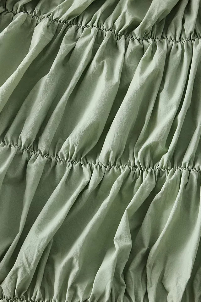Crunchie Solid Dark Green -Duvet Cover(single size only)