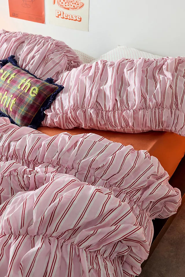 Crunchie Lining Pink -Duvet Cover(single size only)