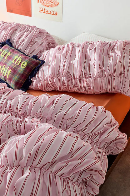 Crunchie Lining Pink -Duvet Cover(single size only)