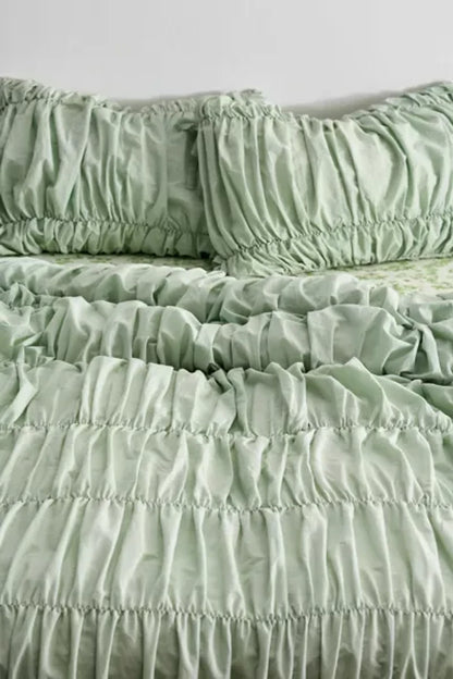 Crunchie Solid Light Green -Duvet Cover(single size only)