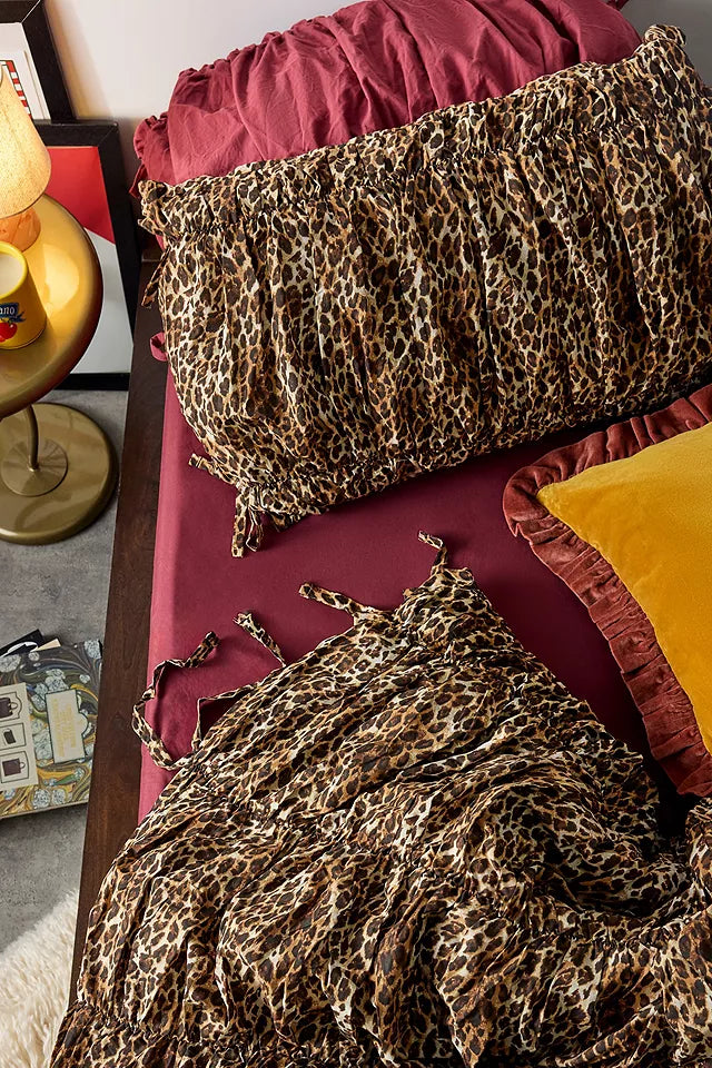 Crunchie Leopard -Duvet Cover(single size only)