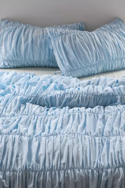 Crunchie Solid Light Blue -Duvet Cover(single size only)