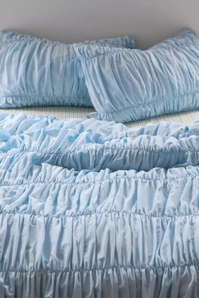 Crunchie Solid Light Blue -Duvet Cover(single size only)