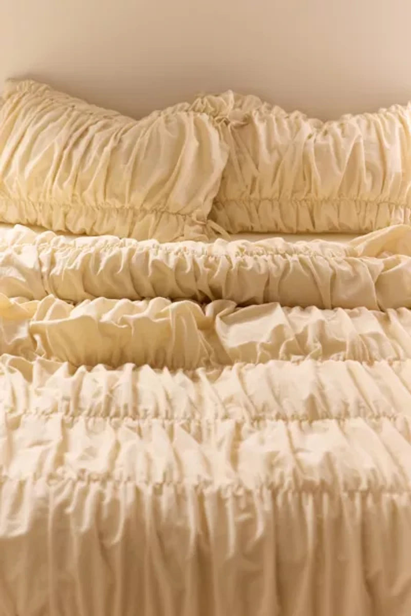 Crunchie Solid Yellow -Duvet Cover(single size only)