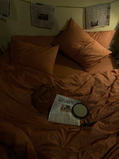 SOLID Orange Brown