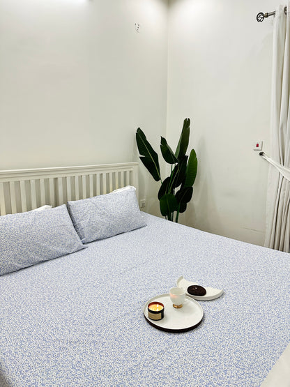 Pastel Blue - Bedsheet set (5 FOR 16k)
