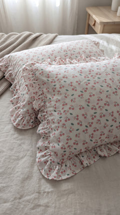 CHERRY AND CHERRIES 🍒 SINGLE BEDDING
