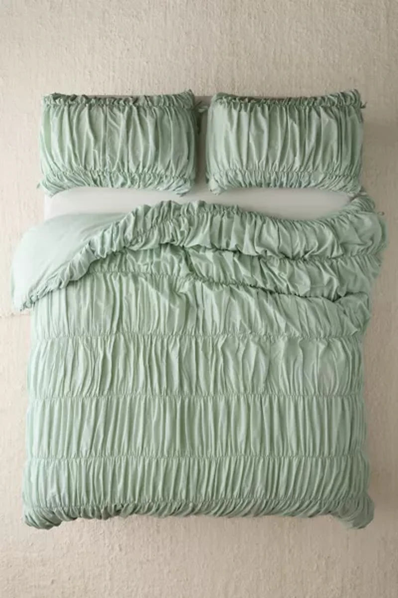 Crunchie Solid Light Green -Duvet Cover(single size only)