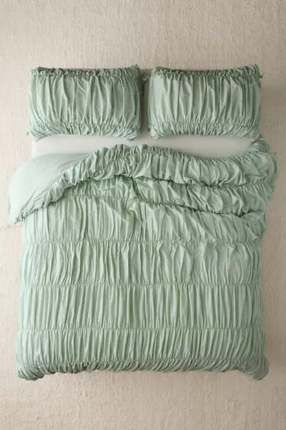 Crunchie Solid Light Green -Duvet Cover(single size only)