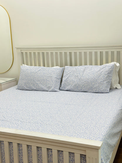 Pastel Blue - Bedsheet set (5 FOR 16k)