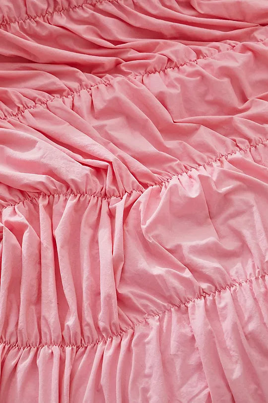 Crunchie Solid Pink Dark-Duvet Cover(single size only)