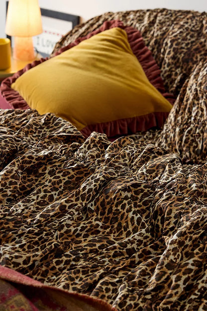 Crunchie Leopard -Duvet Cover(single size only)