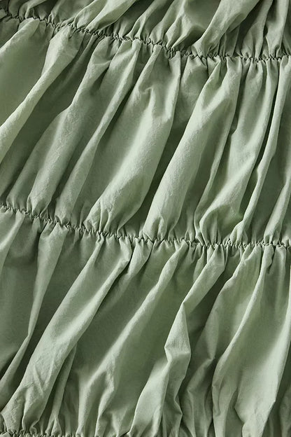 Crunchie Solid Dark Green -Duvet Cover(single size only)