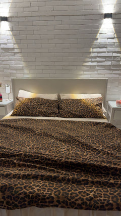 The Leopard Print - 3 PC Bedsheet Set