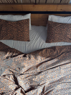 The Cheeta Print-3 PC Duvet Cover