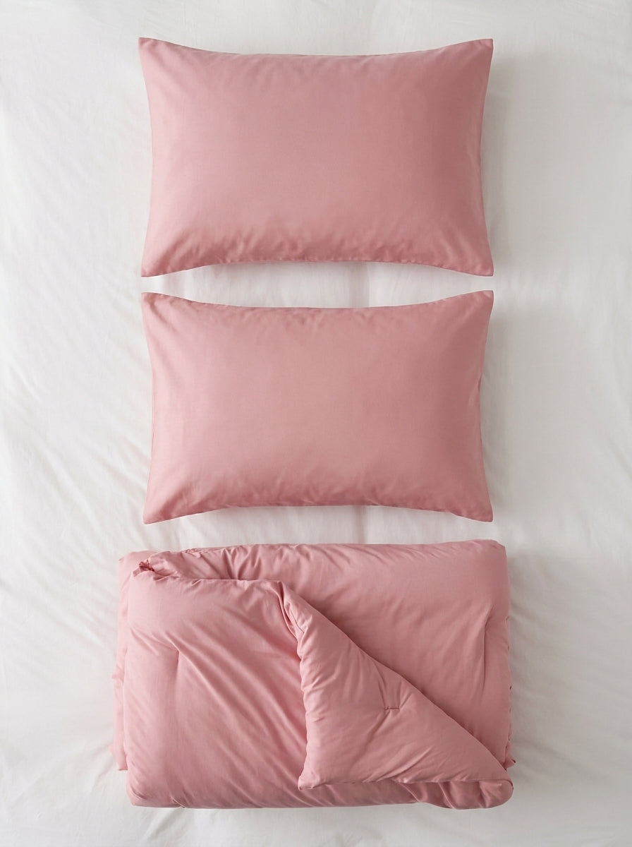 Solid Pink Sateen (PREMIUM)