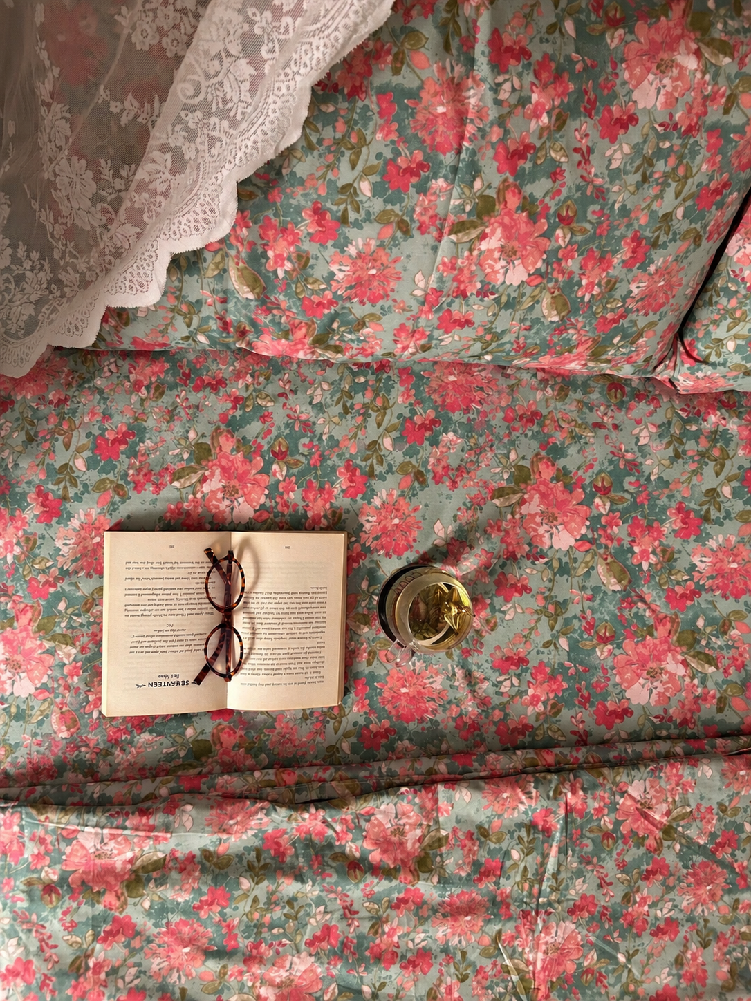 Cottage Florals 3pc Bedsheet set