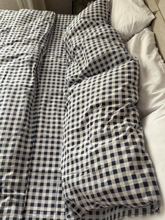 Navy Gingham