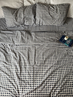 Navy Gingham