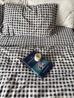 Navy Gingham