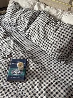 Navy Gingham