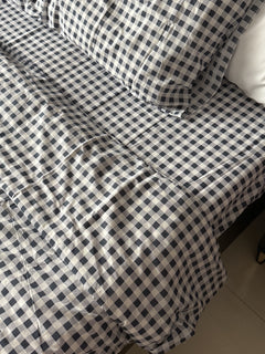 Navy Gingham