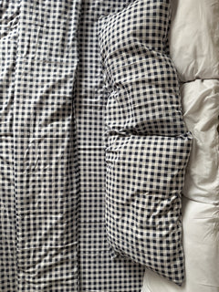 Navy Gingham