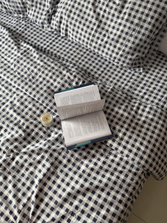 Navy Gingham