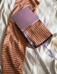ORANGE STRIPE TOWEL