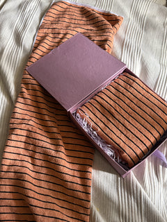 ORANGE STRIPE TOWEL
