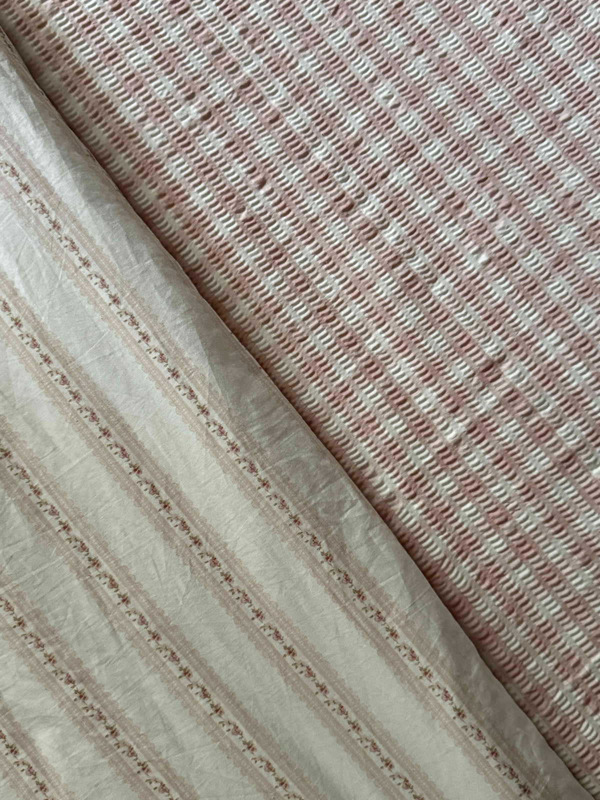 Gingham Peach