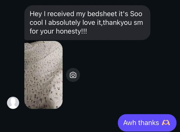 Customer review from 