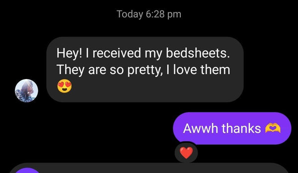 Customer review from 