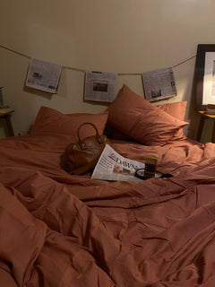 SOLID Orange Brown