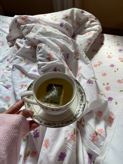 Lilac Little flowers - Duvet Cover