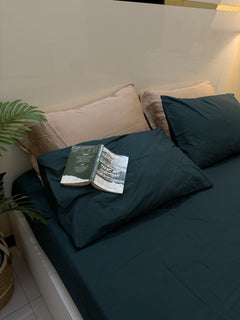 Solid dark green