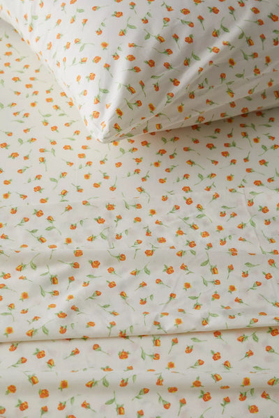 Cottage Roses-Duvet Cover