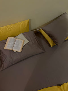 Solid Brownish Sateen (premium)