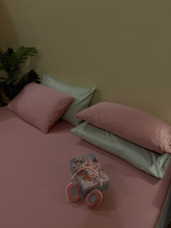 Solid Pink Sateen (PREMIUM)