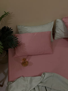 Solid Pink Sateen (PREMIUM)