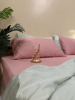 Solid Pink Sateen (PREMIUM)