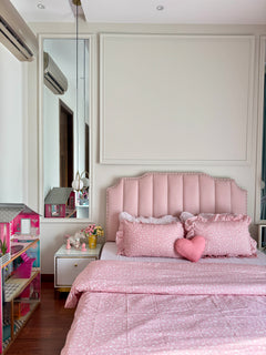 FLEUR PINK SINGLE BEDDING