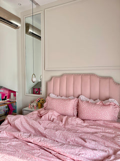 FLEUR PINK SINGLE BEDDING