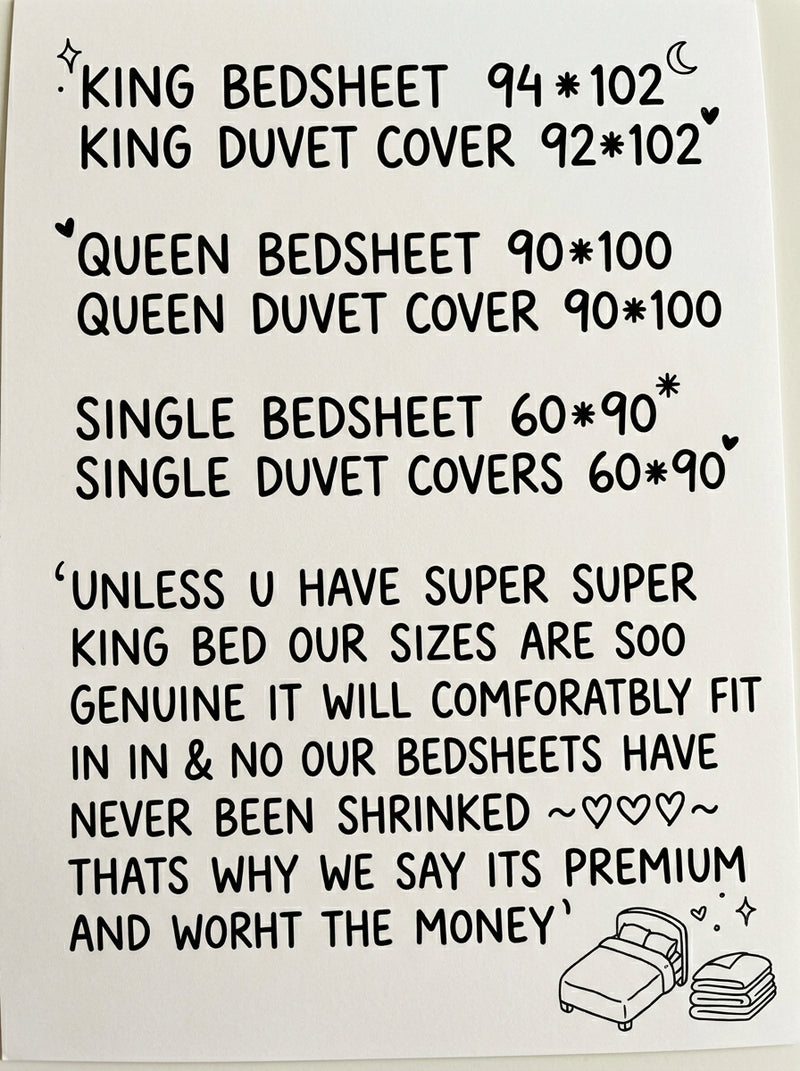 Size guide