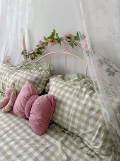 Pink & Green GIngham