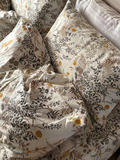 Sunflower Diaries - 3 Pc Bedsheet set